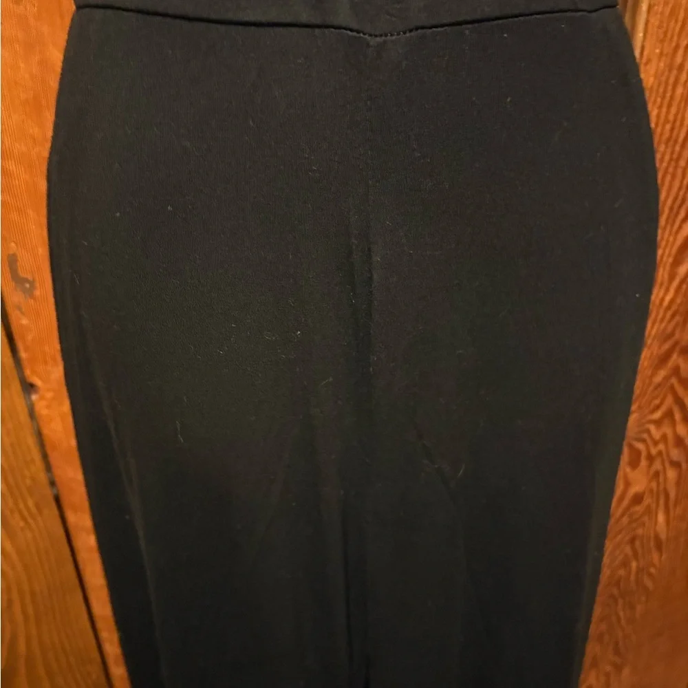 7th Ray Black Wide Leg Women's Pants - Picture 2 of 13